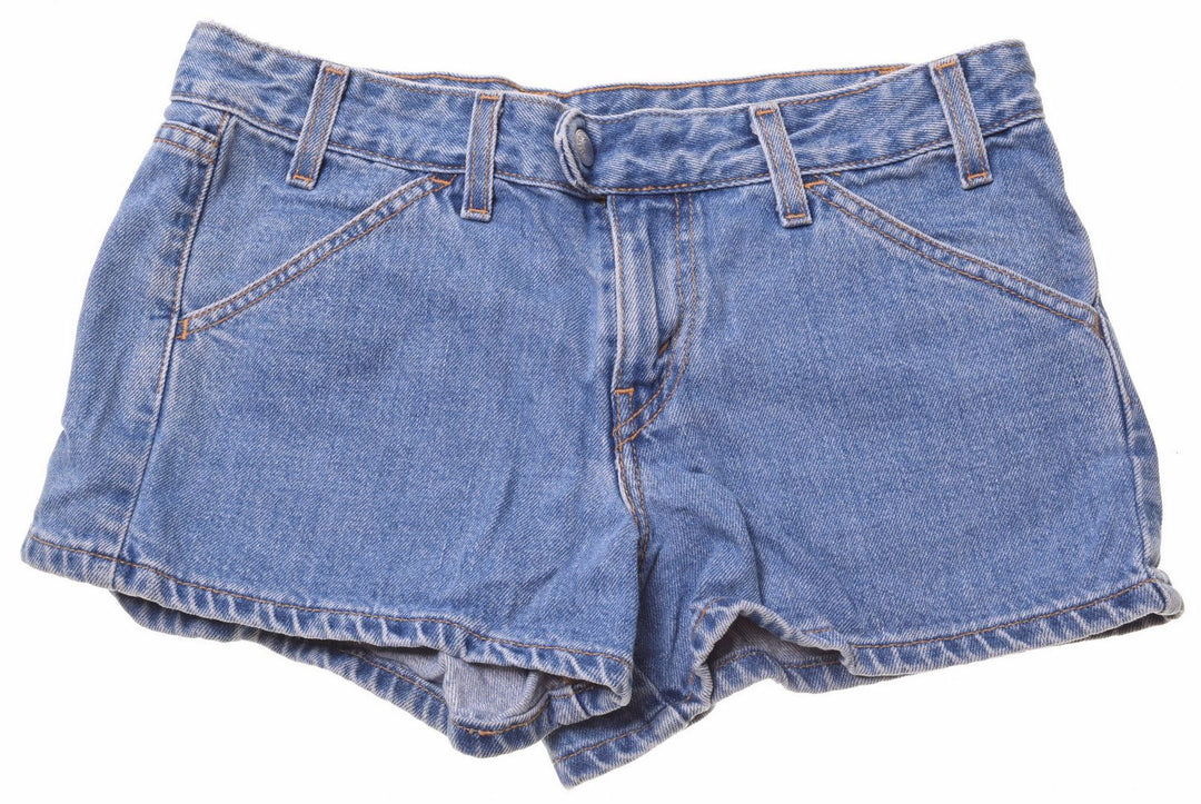 LEVI'S Womens Denim Shorts W30 Blue Cotton