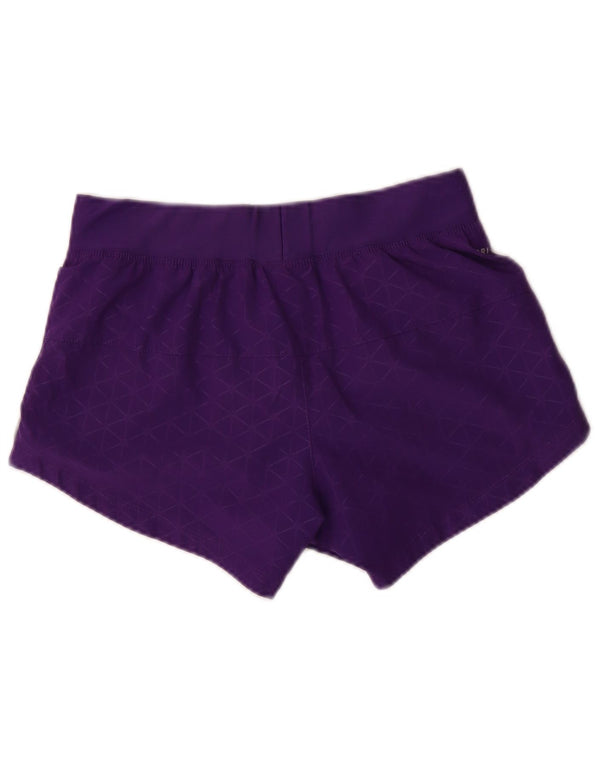 Γυναικείο αθλητικό σορτς Nike Dri Fit UK 10 Small Purple Geometric Polyester