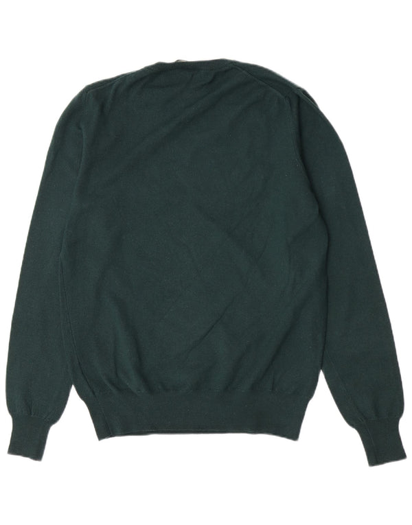 Fred Perry Γυναικείο πουλόβερ με κανονική εφαρμογή Crew Neck Jumper UK 14 Large Green
