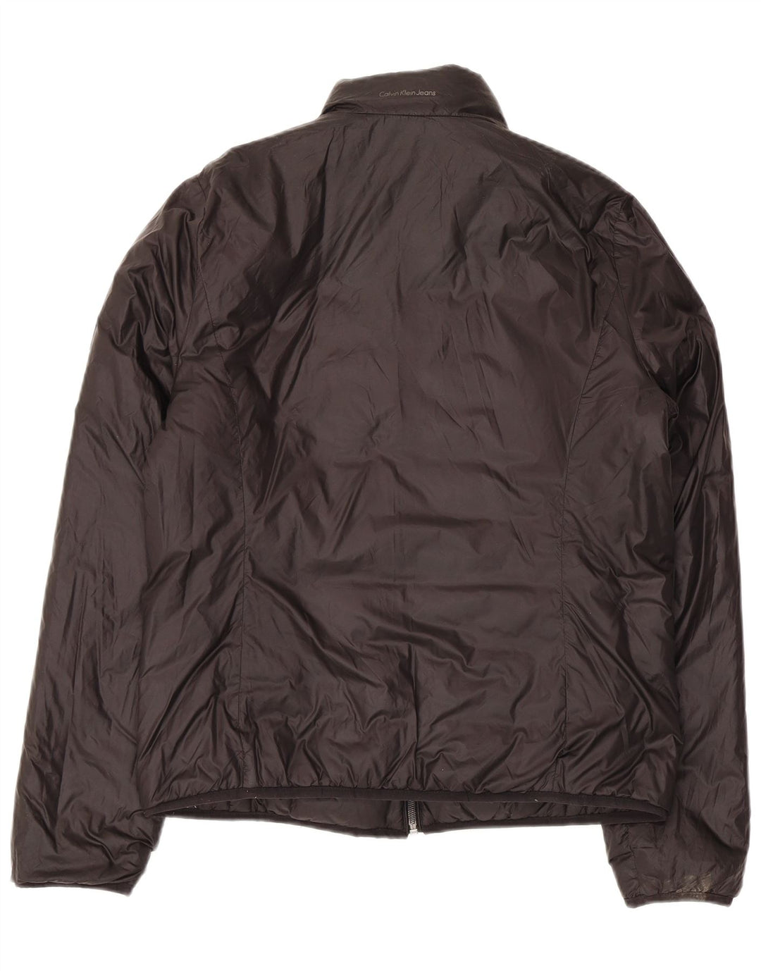 Calvin Klein Jeans Γυναικείο Reversible Jacket UK 14 Medium Black Polyamide