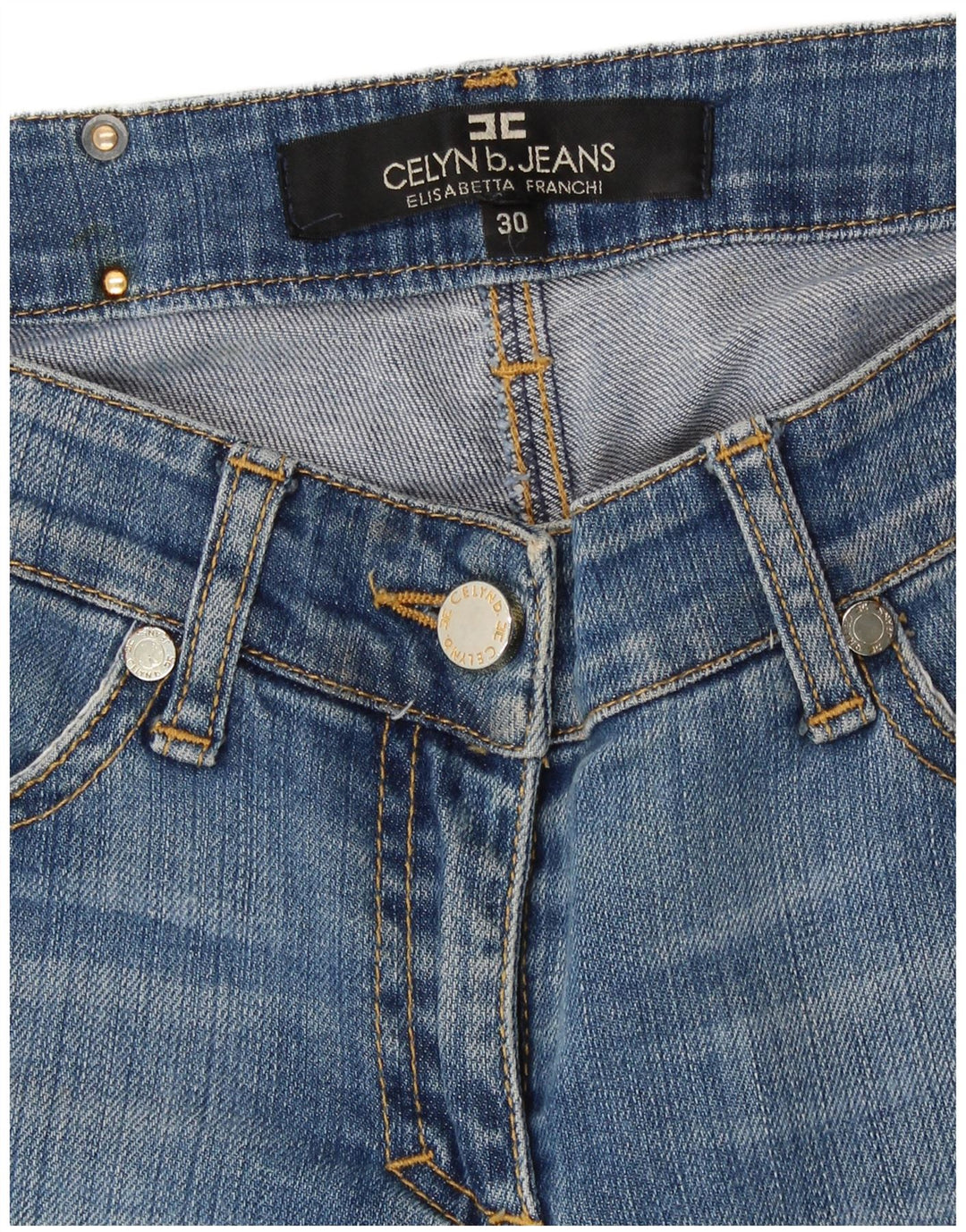 ELISABETTA FRANCHI Γυναικείο Celyn B Slim Jeans W30 L32 Blue Classic
