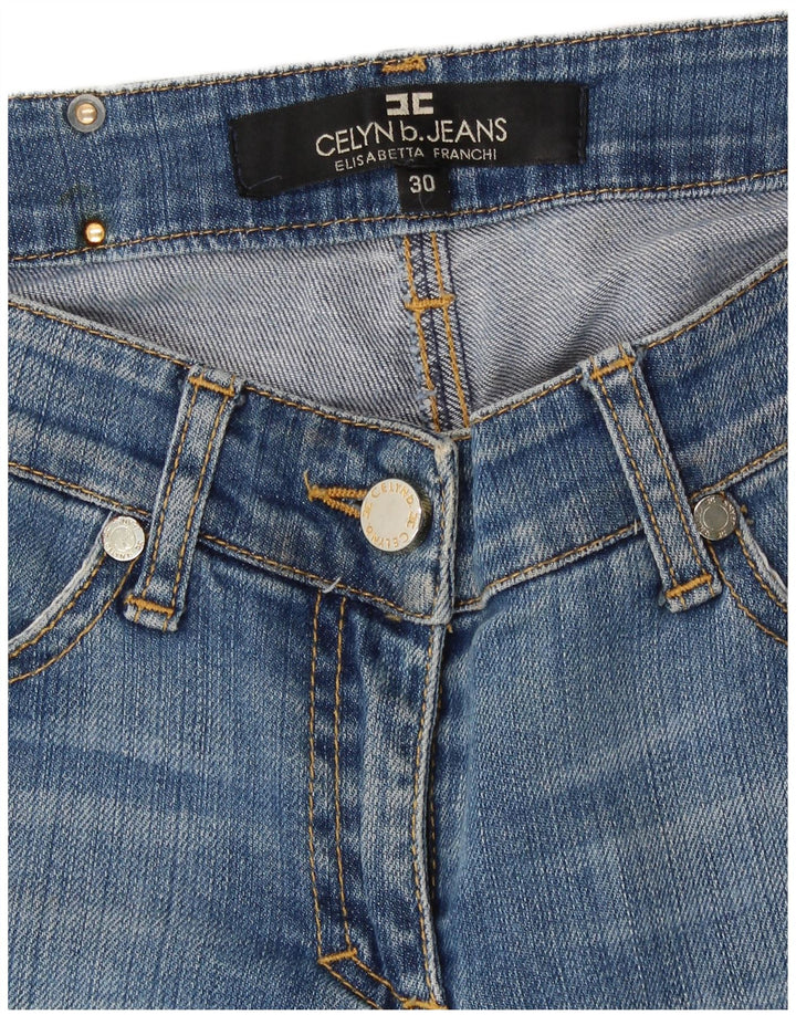 ELISABETTA FRANCHI Γυναικείο Celyn B Slim Jeans W30 L32 Blue Classic