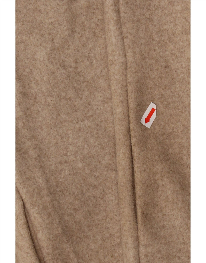 Zara Γυναικείο Παλτό UK 16 Large Beige Polyester