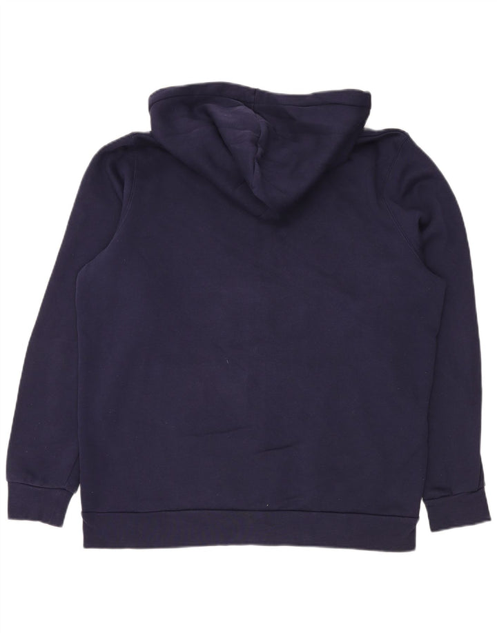 Ανδρικό πουλόβερ με κουκούλα με φερμουάρ Under Armour Μεσαίο μπλε βαμβακερό