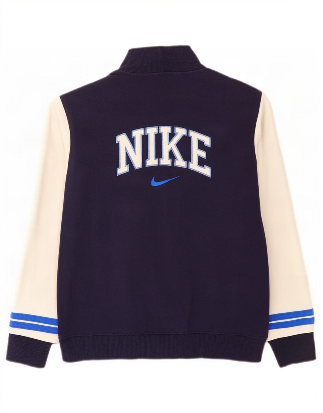 Ανδρική φόρμα γυμναστικής Nike με γραφικό τζάκετ, μεγάλο μπλε ναυτικό, βαμβακερό