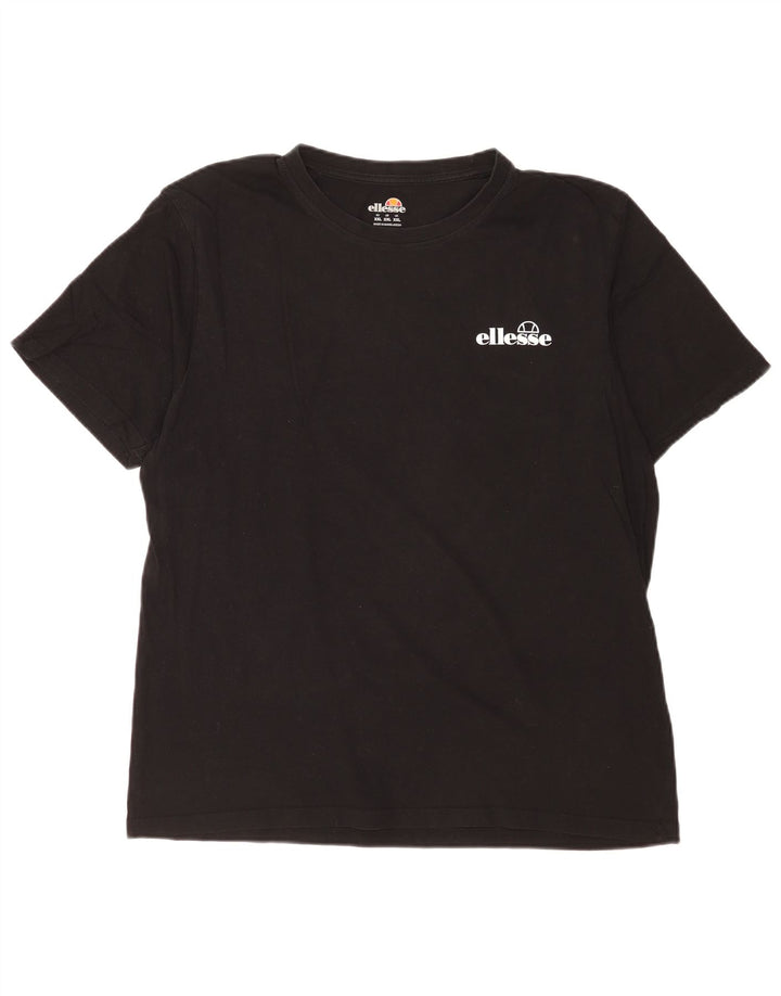 Ellesse Ανδρικό T-Shirt Top 2XL Μαύρο βαμβακερό