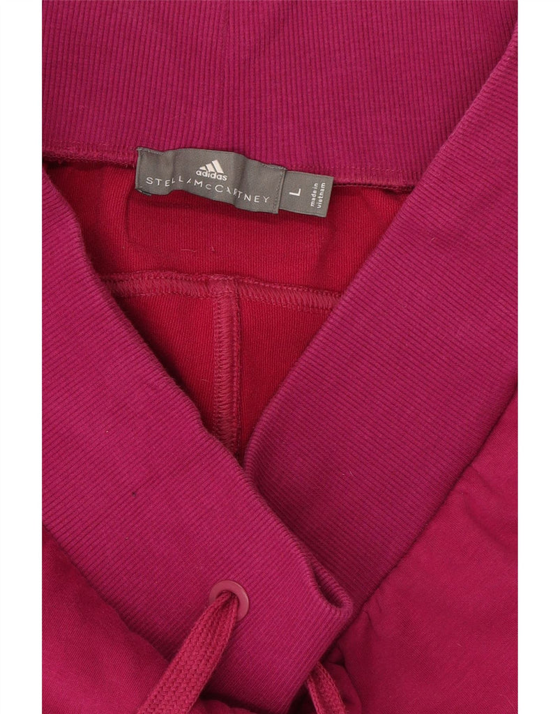 ADIDAS Womens Stella McCartney Tracksuit Trousers UK 16 Large Pink Sports Vintage Adidas and Second-Hand Adidas from Messina Hembry 