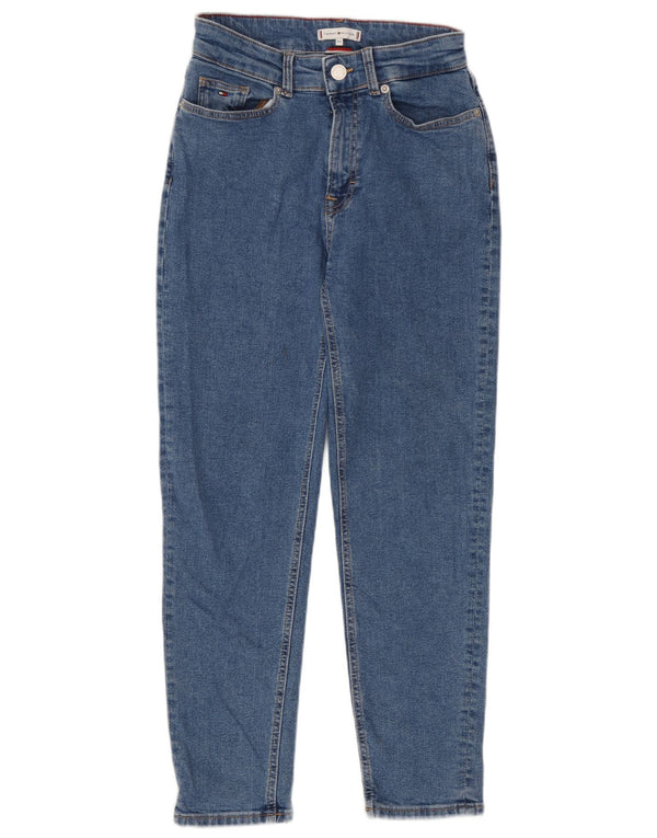 Tommy Hilfiger Girls Tapered Jeans 13-14 Years W26 L25 Blue Cotton