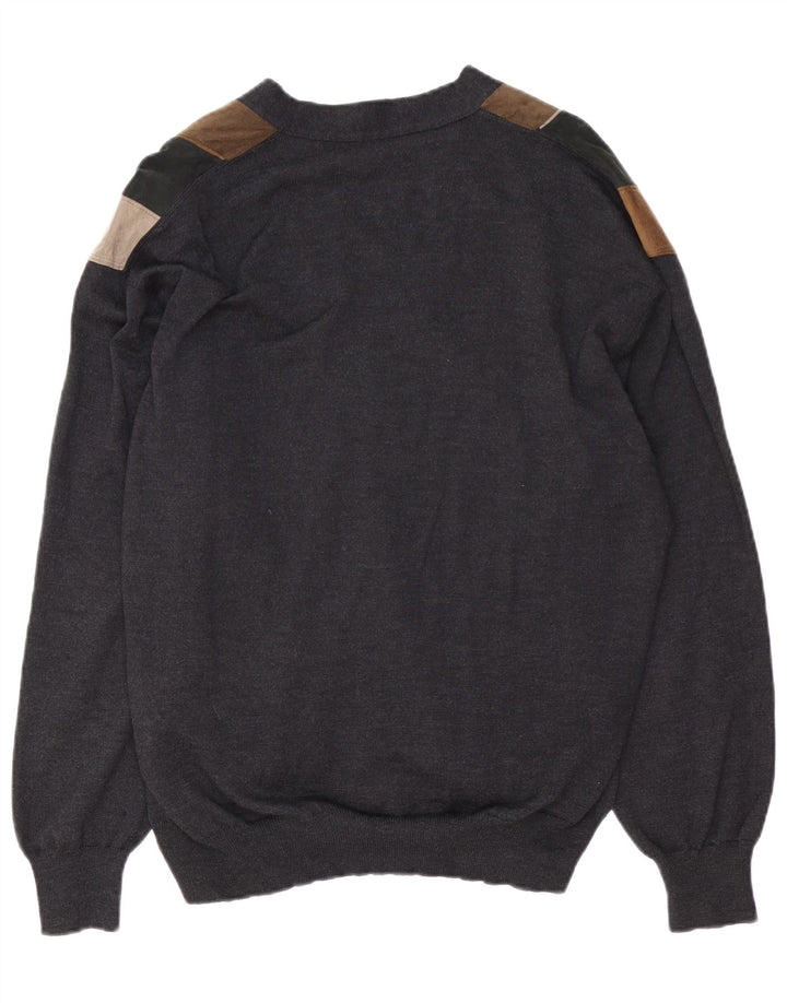 Ανδρικό πουλόβερ DALMINE Ζακέτα IT 52 Large Grey Colourblock