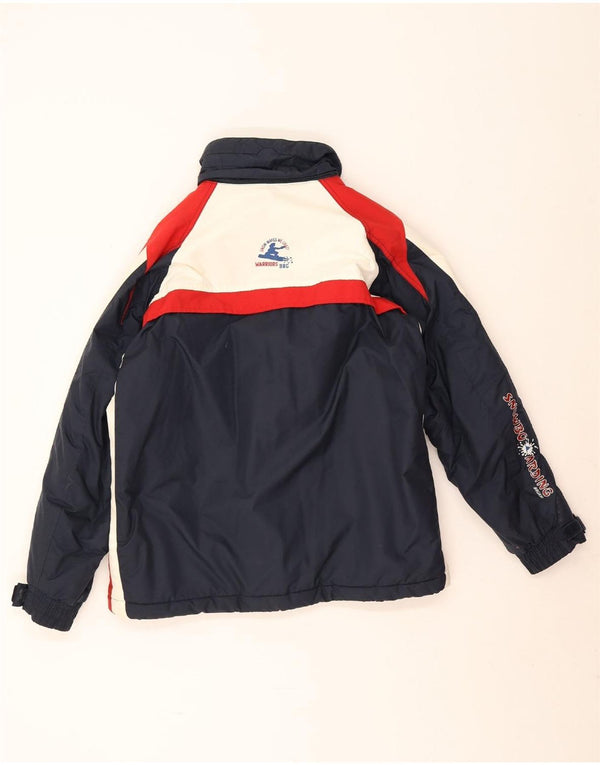 Μπουφάν Brugi Boys Ski 12-13 Years XL Navy Blue Colorblock Polyamide