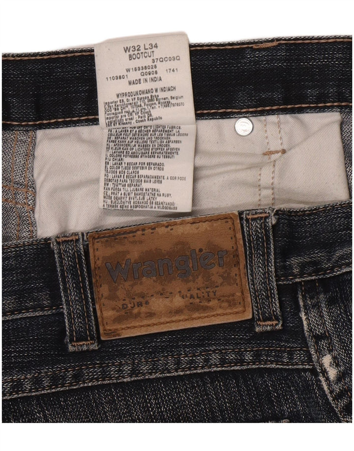 Ανδρικό τζιν μποτάκι Wrangler W32 L34 Μπλε βαμβακερό