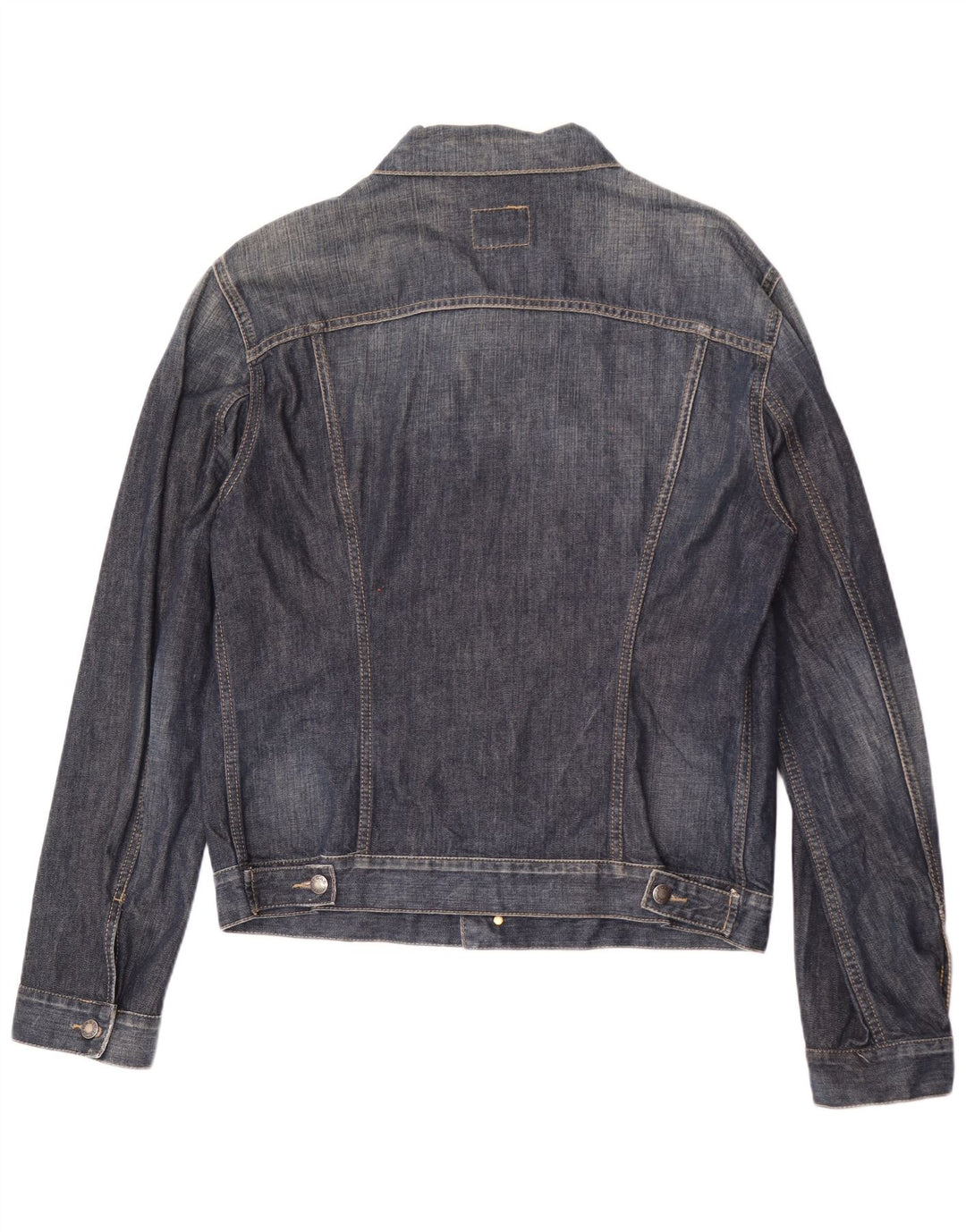 Ανδρικό τζιν μπουφάν Gas UK 44 2XL Navy Blue Cotton