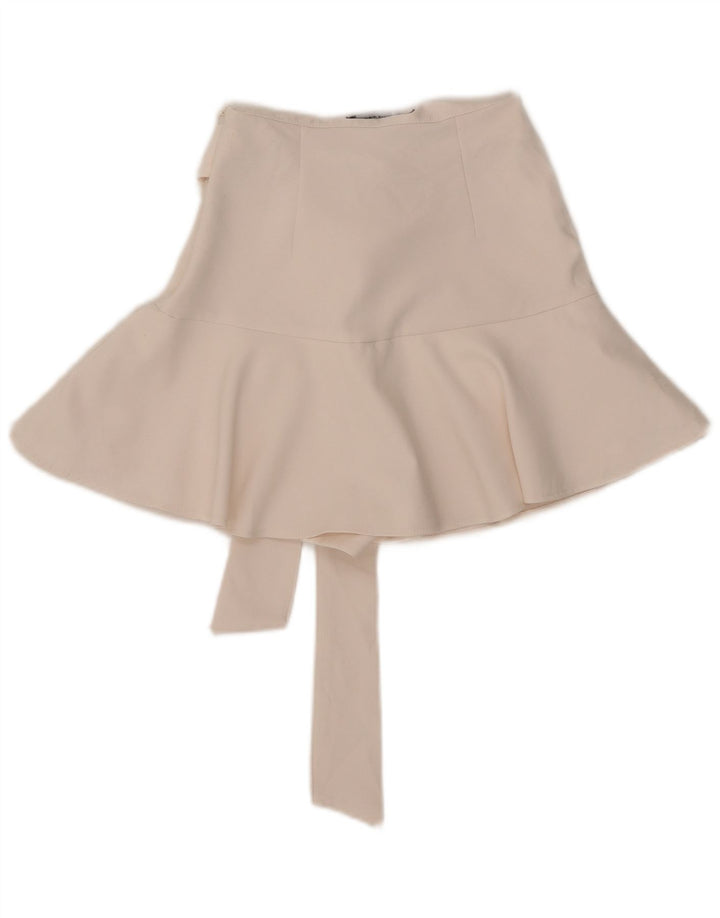 Zara Γυναικείο Skort XS W24 Λευκός Πολυεστέρας