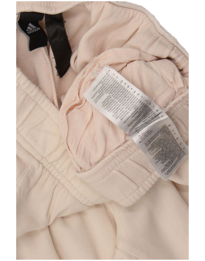 Γυναικεία αθλητική φόρμα Adidas Παντελόνι Joggers UK 14 Μεσαίο ροζ βαμβακερό