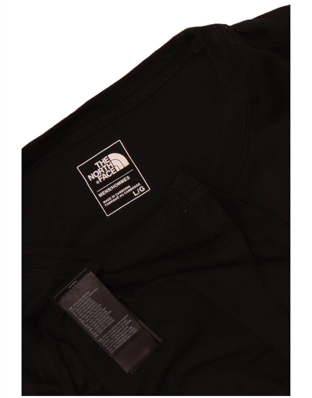 Ανδρικό T-Shirt North Face Top Large Black Polyester
