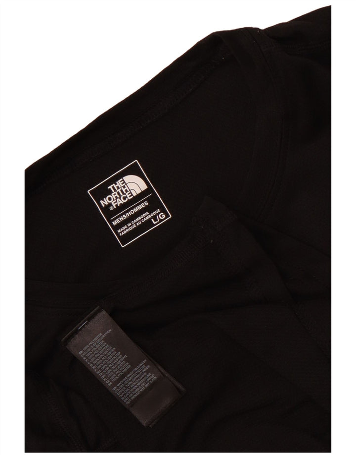 Ανδρικό T-Shirt North Face Top Large Black Polyester