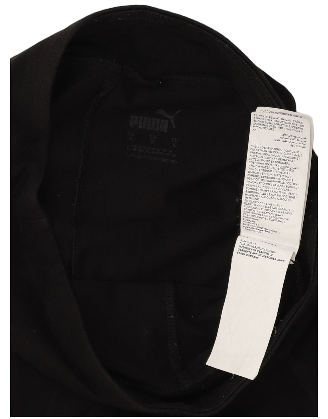 Γυναικείο Γραφικό Κολάν PUMA UK 10 Μικρό μαύρο βαμβακερό