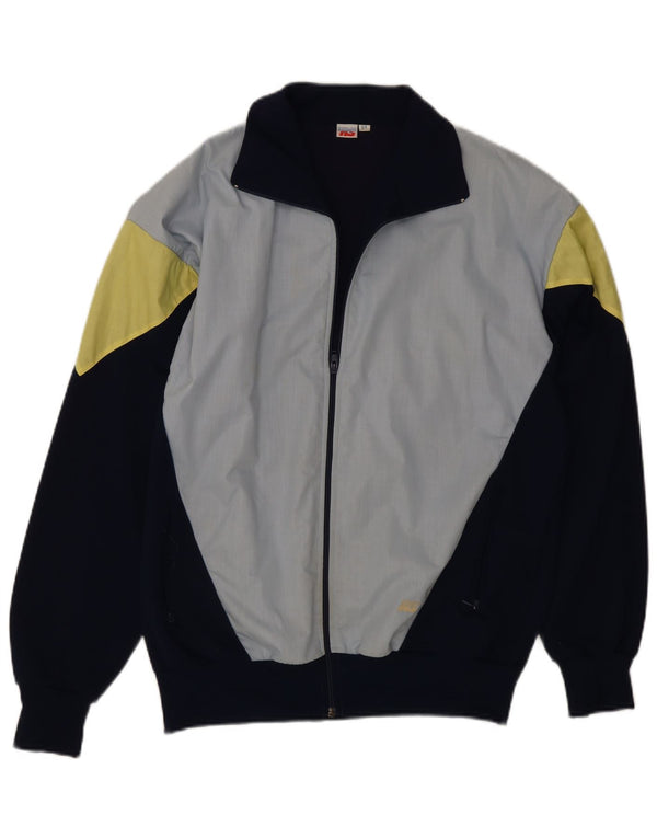 Ανδρική φόρμα Vintage Top Jacket IT 54 XL Navy Blue Colourblock