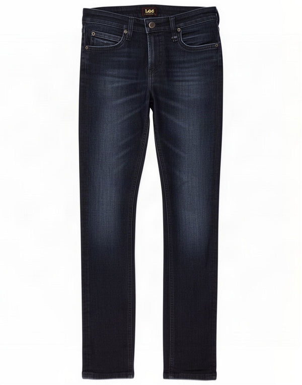 Lee Mens Malone Skinny Jeans W29 L30 Blue Cotton