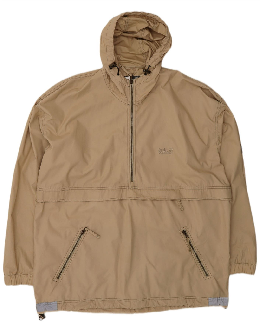Jack Wolfskin Ανδρικό μπουφάν Anorak UK 44 2XL Μπεζ πολυεστέρας