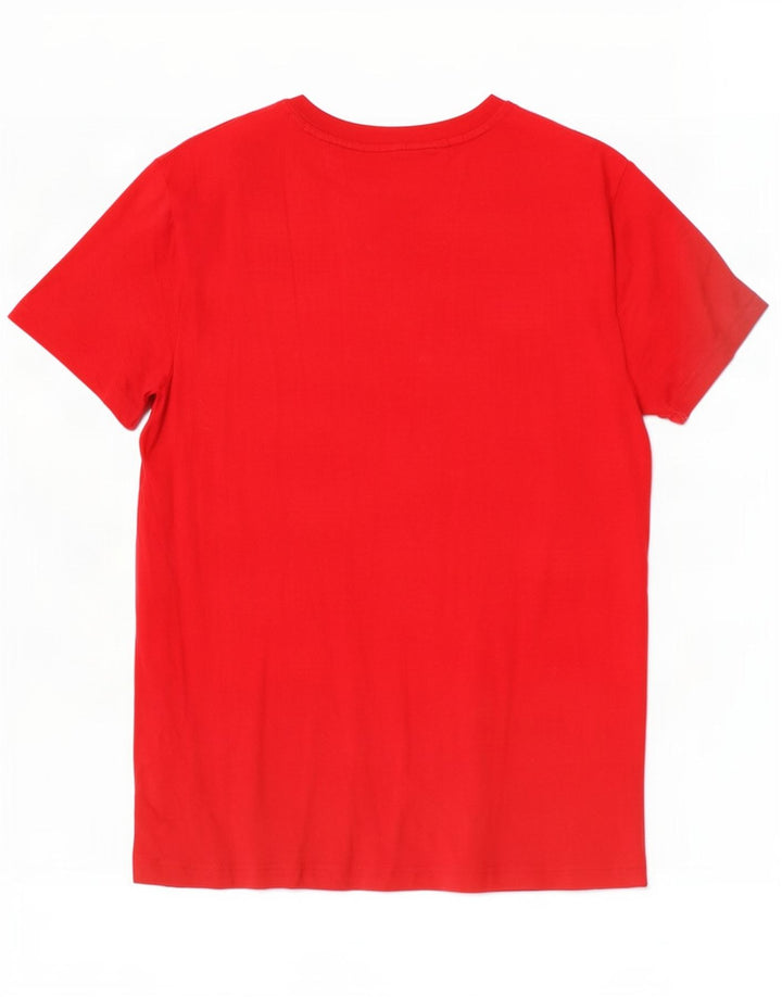 Ανδρικό T-Shirt Nautica Top μεγάλο κόκκινο βαμβακερό