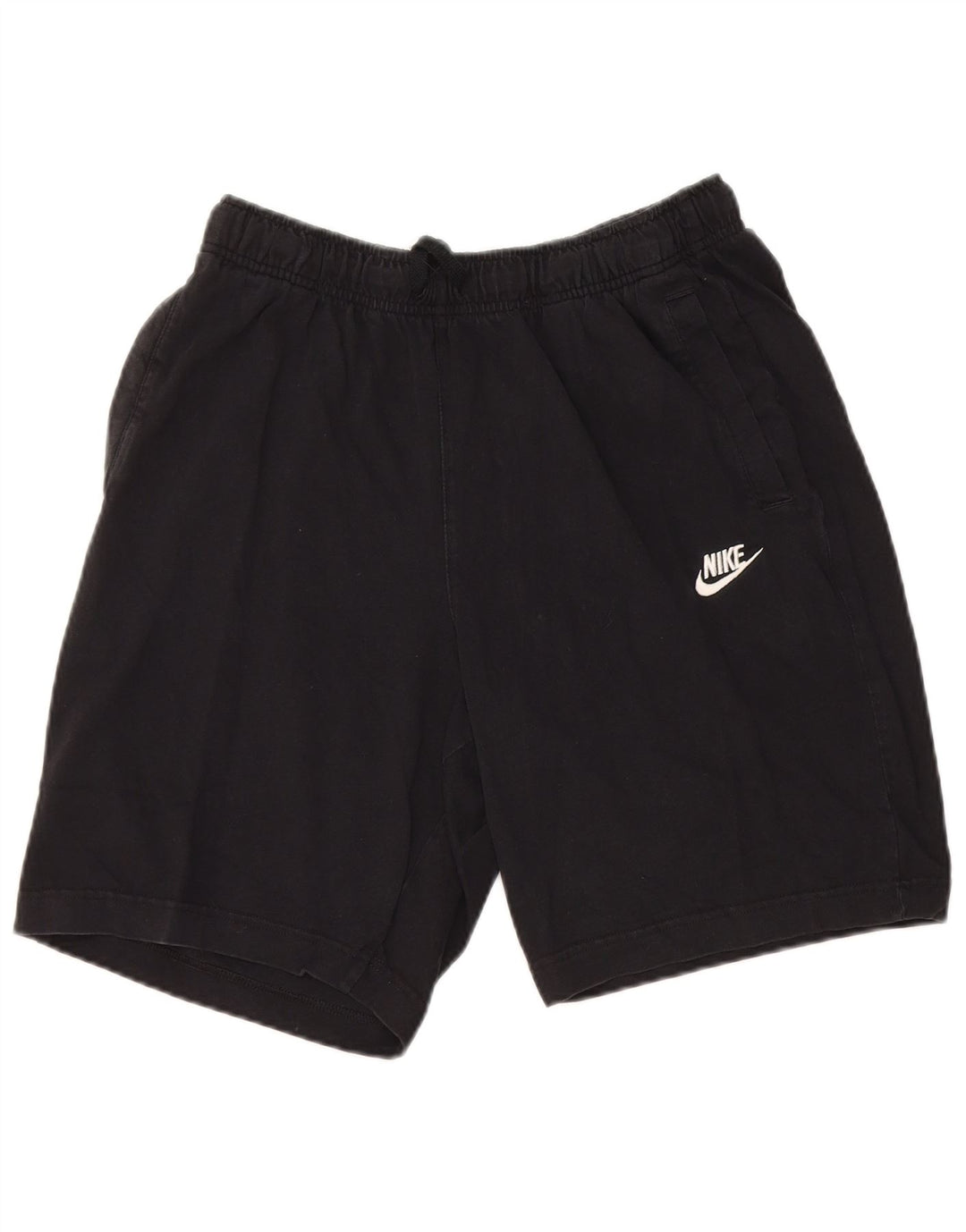 Ανδρικό αθλητικό σορτς Nike, μεσαίο μαύρο βαμβακερό