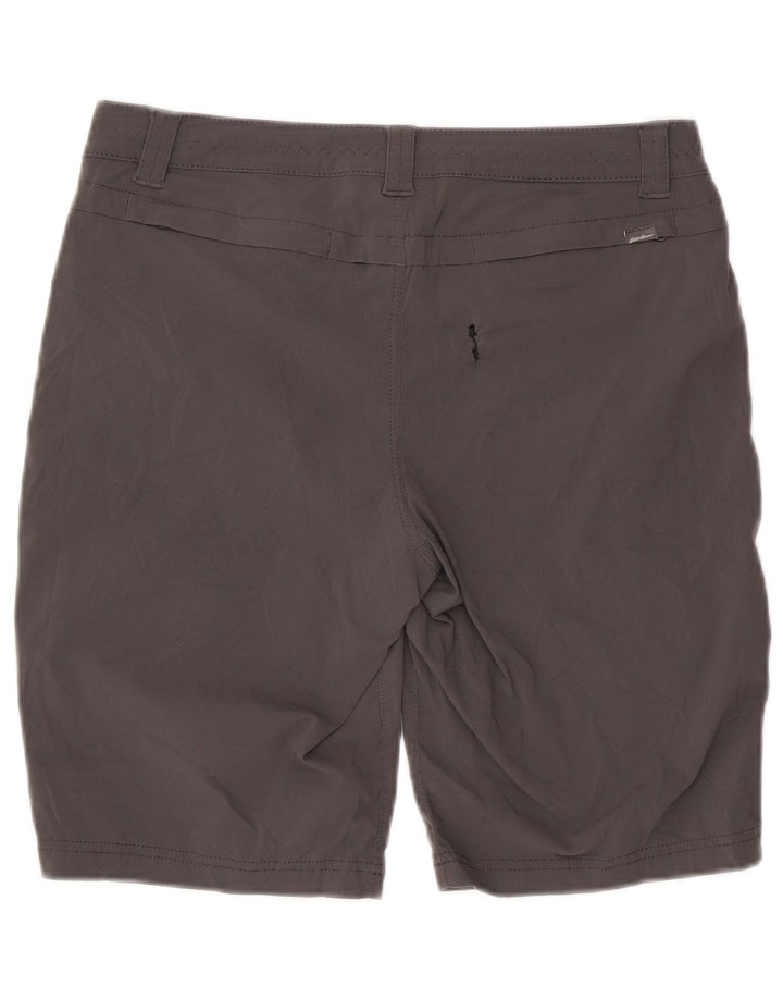 Γυναικείο σορτς πεζοπορίας Eddie Bauer US 10 Large W32 Grey Nylon