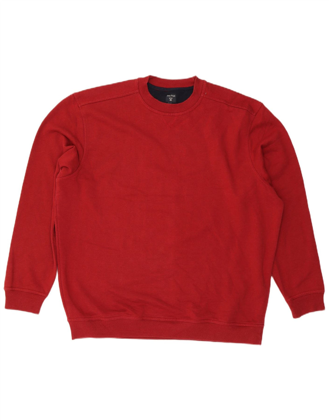 Ανδρικό φούτερ James Pringle Jumper 2XL κόκκινο βαμβακερό