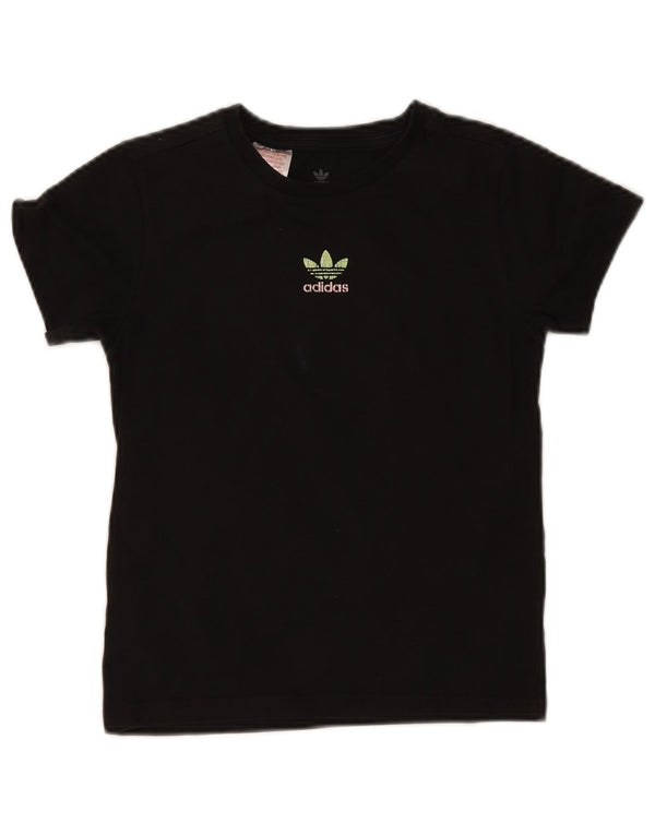 Adidas Graphic T-Shirt Top 9-10 Years Μαύρο Βαμβακερό