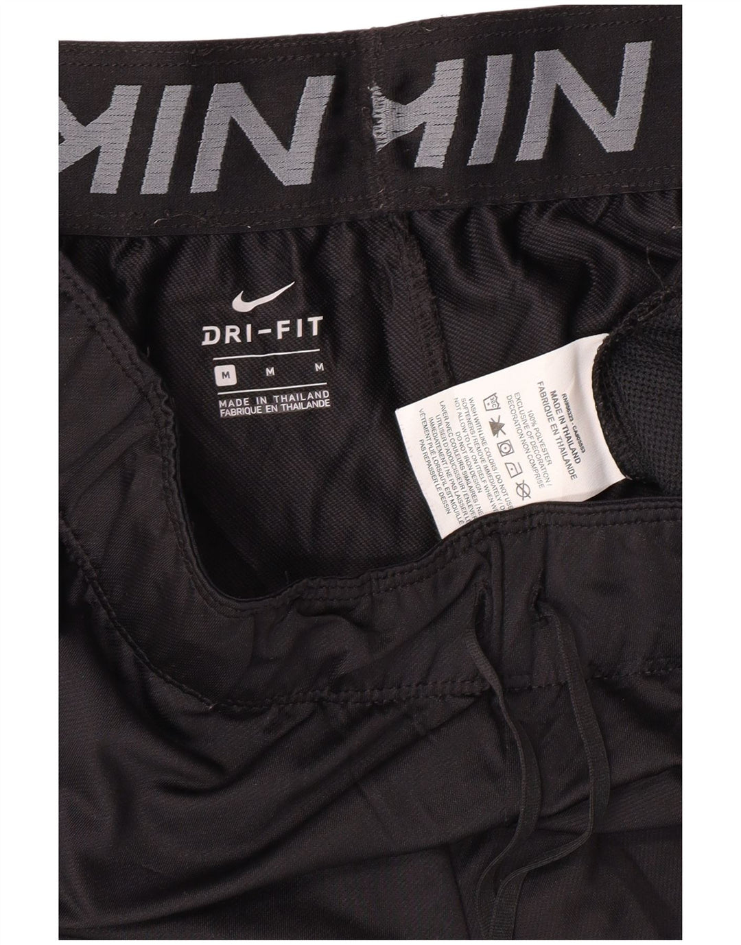 Γυναικείο αθλητικό σορτς NIKE Dri Fit UK 14 μεσαίο μαύρο πολυεστέρα