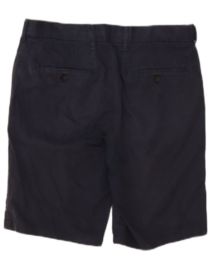 Ανδρικό σορτς Chino Marks & Spencer W32 Βαμβακερό μεσαίο Navy Blue