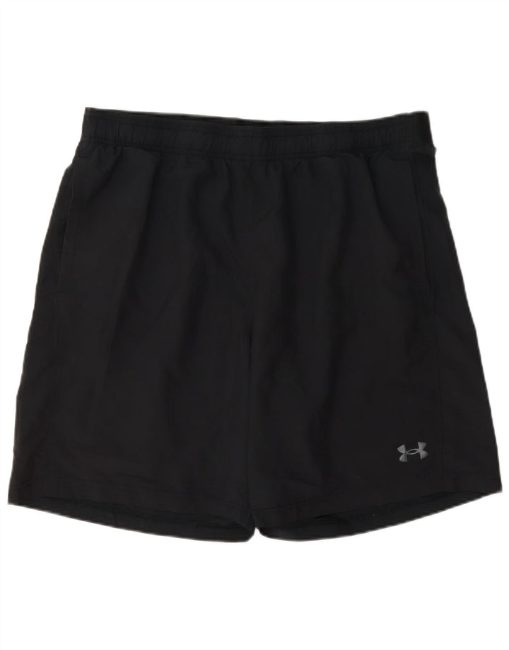 Ανδρικό κανονικό αθλητικό σορτς Under Armour XL μαύρο πολυεστέρα
