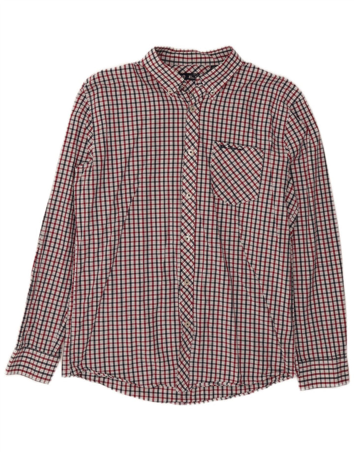 Ανδρικό πουκάμισο Ben Sherman Μεγάλο πολύχρωμο βαμβακερό καρό