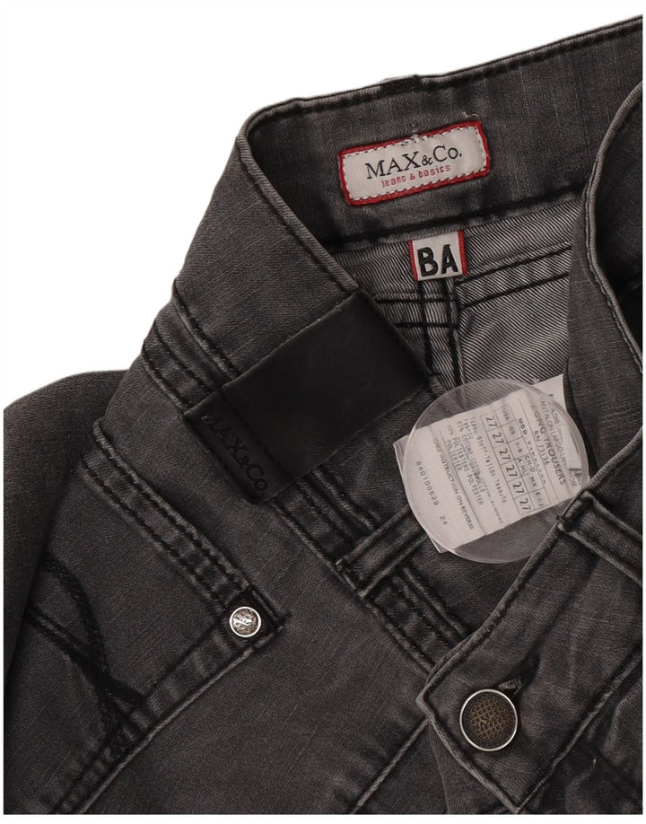 Max & Co. Γυναικείο Slim Jeans W27 L28 Γκρι βαμβακερό