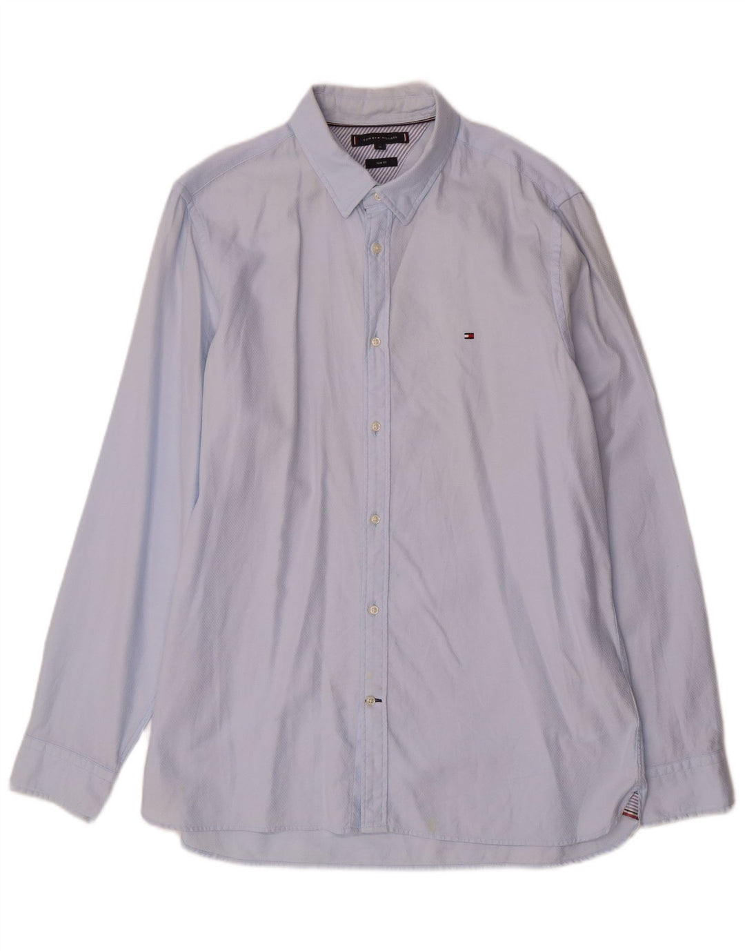 TOMMY HILFIGER Ανδρικό πουκάμισο Slim Fit XL Μπλε