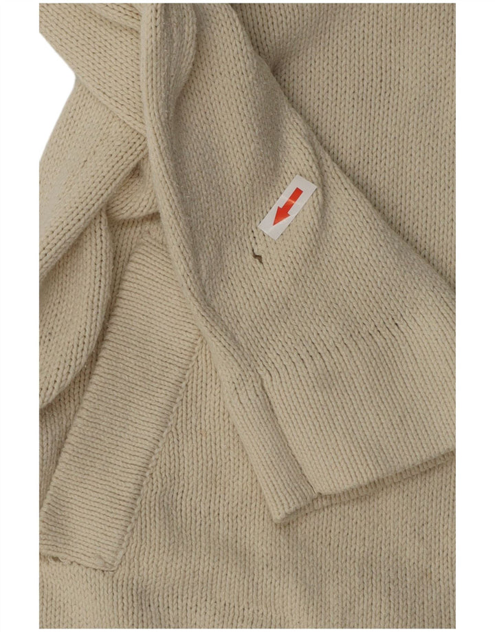 Joules Γυναικείο πουλόβερ με σάλι λαιμό UK 8 Small Off White