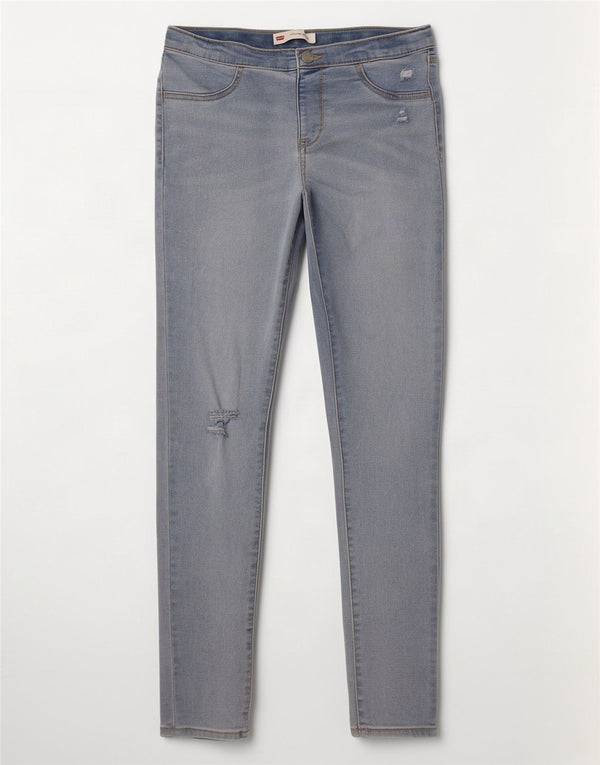 Levi's Girls Distressed Jegging Jegging 13-14 Years W26 L29 Blue Cotton