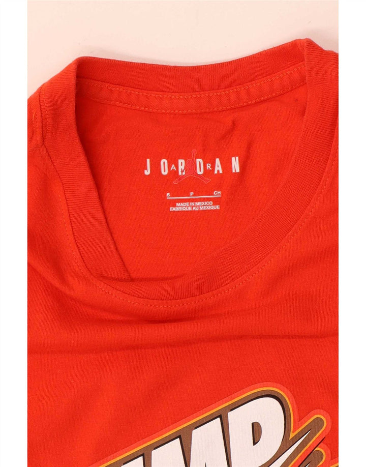 Jordan Ανδρικό γραφικό T-Shirt Top Μικρό κόκκινο