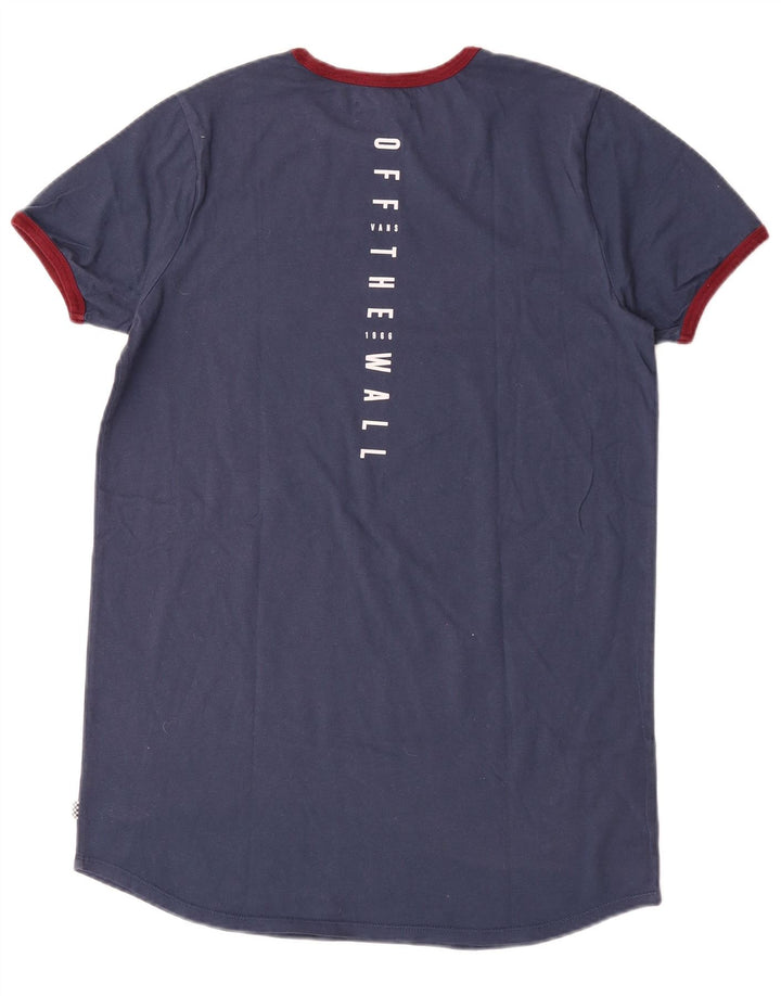 Vans Ανδρικό ψηλό γραφικό T-shirt Top Medium Navy Blue