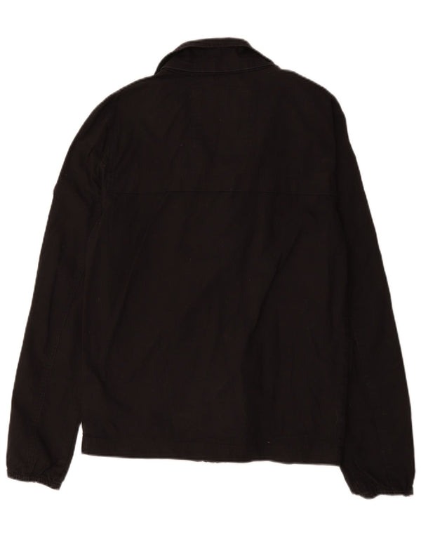 Tommy Hilfiger Ανδρικό Bomber Jacket UK 36 Small Black Cotton