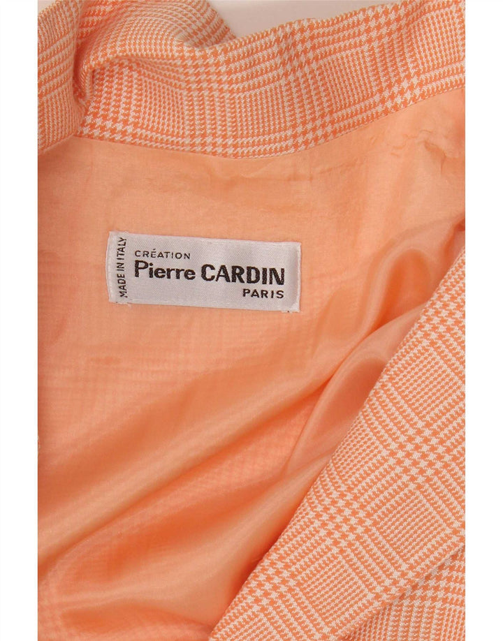 Pierre Cardin Γυναικείο σακάκι με 3 κουμπιά σακάκι UK 14 μεγάλο ροζ κυνηγόσκυλο