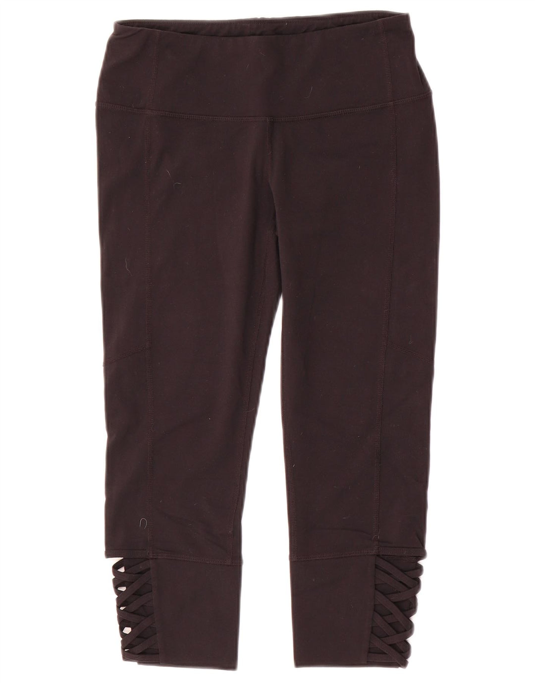 ATHLETA Γυναικεία κολάν Capri UK 10 Small Black Nylon