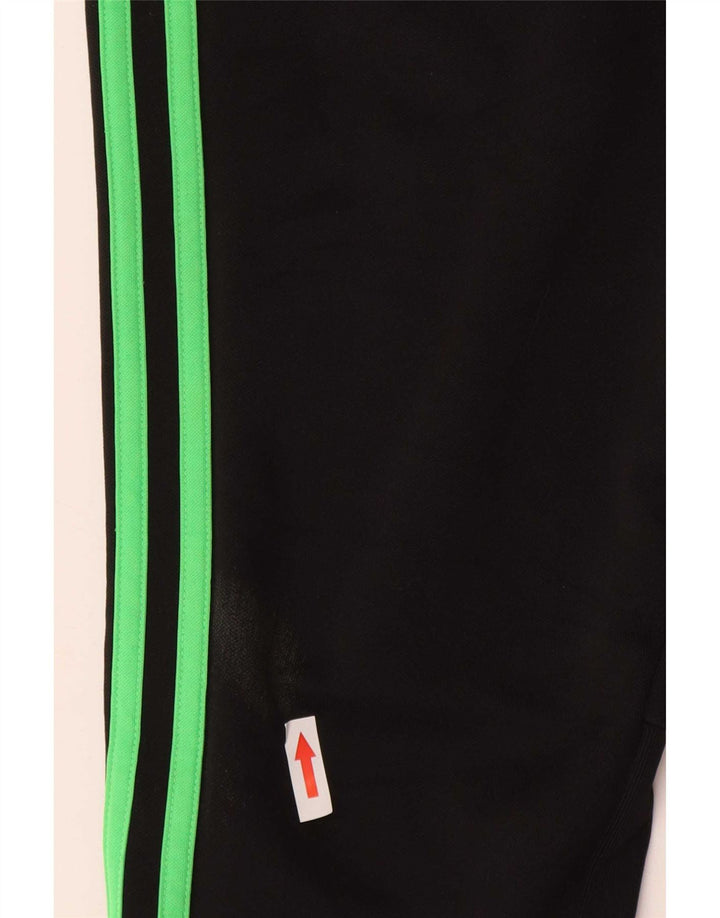 Ανδρικό παντελόνι αθλητικής φόρμας Adidas Climacool Μικρό μαύρο πολυεστέρα