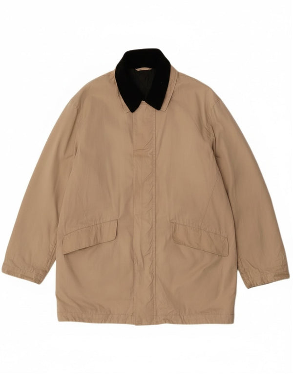Ανδρικό πανωφόρι Gant UK 40 Large Beige Colourblock