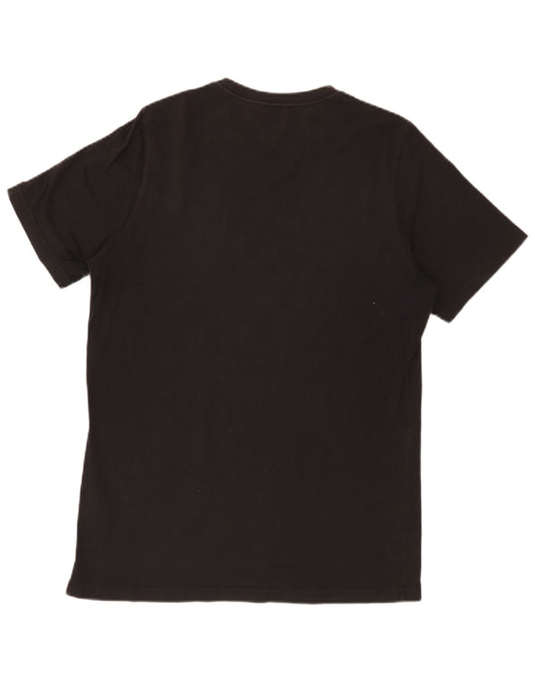 Ανδρικό γραφικό T-Shirt Puma Top Medium Μαύρο