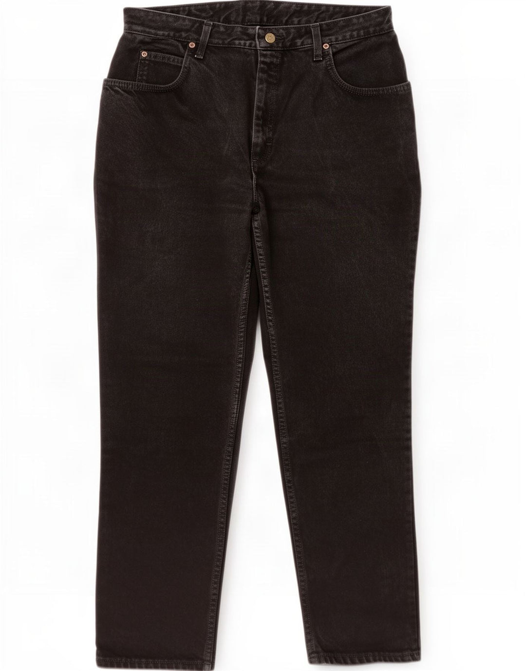 Lee Mens Oklahoma Tapered Jeans W36 L31 Μαύρο βαμβακερό