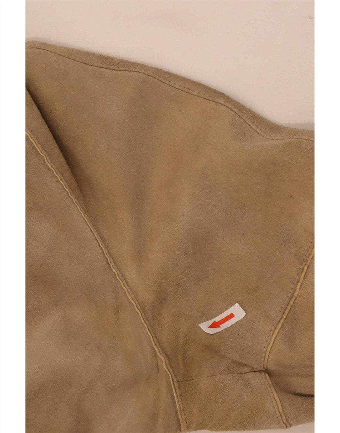 Vintage Ανδρικό αναστρέψιμο τζάκετ Suede IT 48 Medium Beige Leather