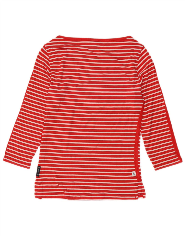 Armani Jeans Γυναικείο τοπ 3/4 μανίκι UK 10 Small Red Ride