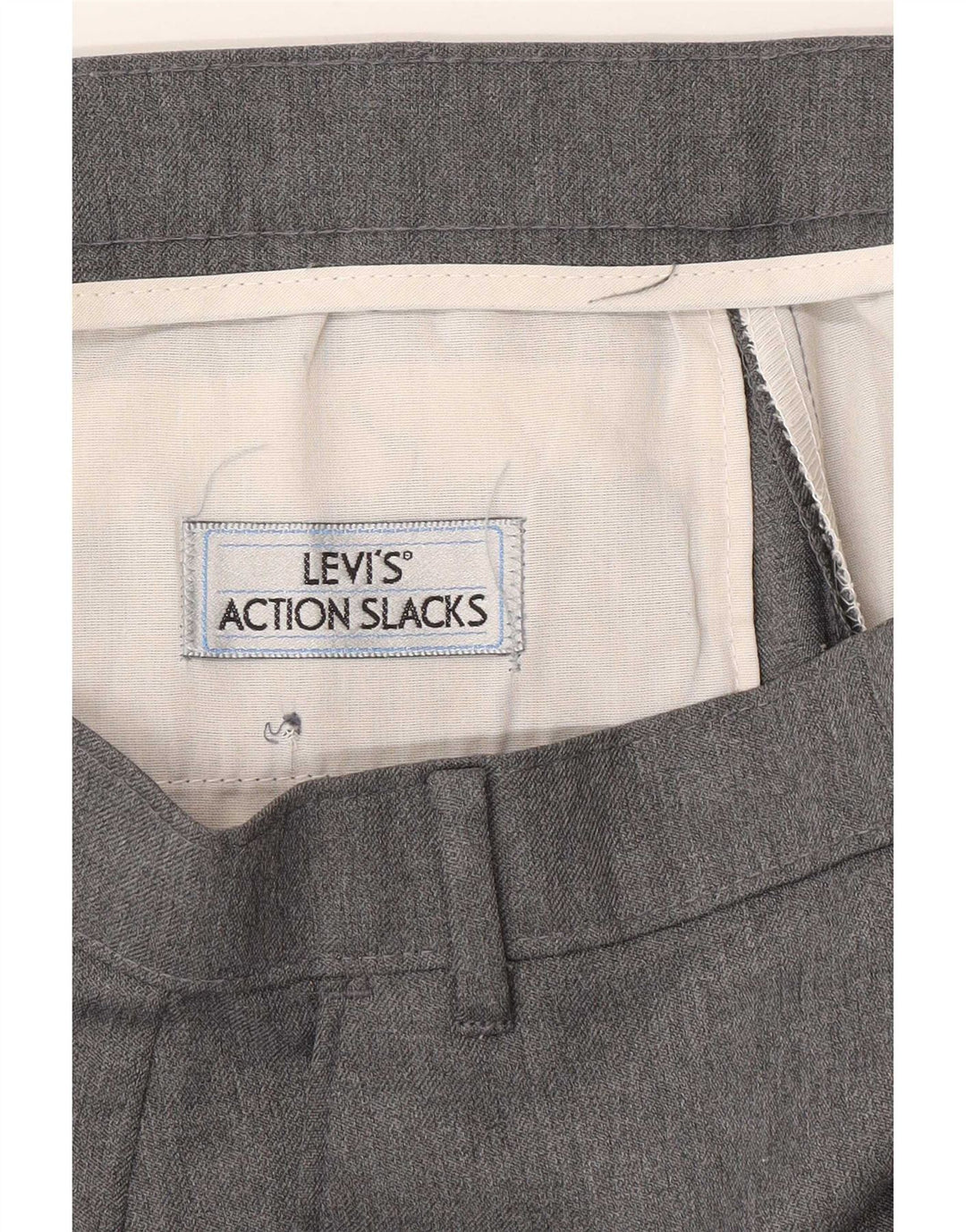 Ανδρικό ίσιο παντελόνι Chino Levi's W38 L29 Γκρι Πολυεστέρας