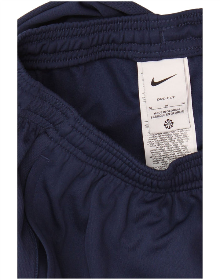Ανδρικές φόρμες Nike Dri Fit Παντελόνια μεσαίου μπλε ναυτικού πολυεστέρα